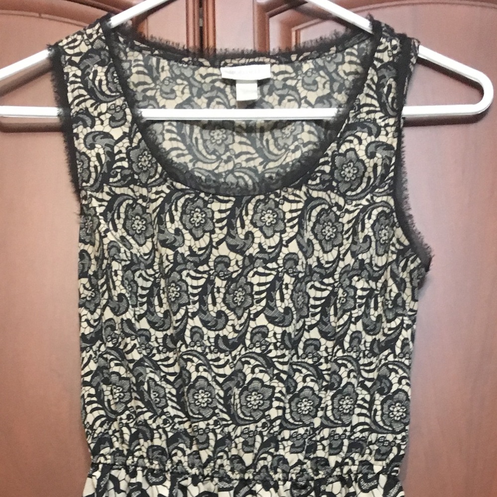 Rodarte lace print dress
